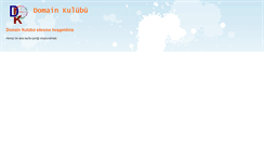 Desktop Screenshot of domainkulubu.com