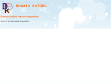 Tablet Screenshot of domainkulubu.com